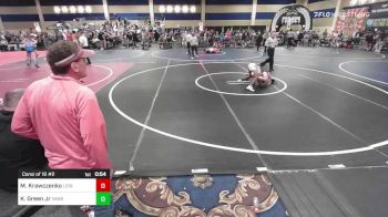 109 lbs Consi Of 16 #2 - Matthew Krawczenko, Lions WC vs Kameron Green Jr, Nebraska Wr Ac