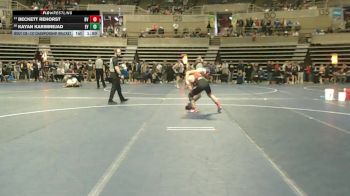 127 Championship Bracket Champ. Round 2 - Beckett Rehorst, Brandon Valley vs Kayan Karimnejad, Eastview