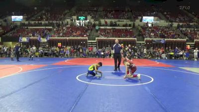 65 lbs Cons. Round 5 - Alex Monterrosa, Shepherd Wrestling Club vs Brian Christenson, North Montana Wrestling Club