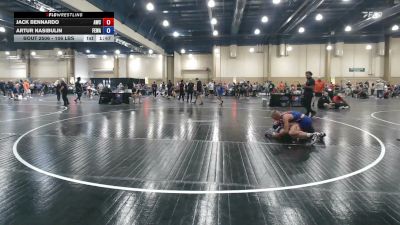 106 lbs Consi Of 8 #2 - Jack Bennardo, Alpha WC vs Artur Nasibulin, FEWA