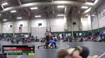 140 lbs Round 5 (6 Team) - Gunner Lopez, Grandview vs Daymeion Van Matre, Kearney Matcats - Gold