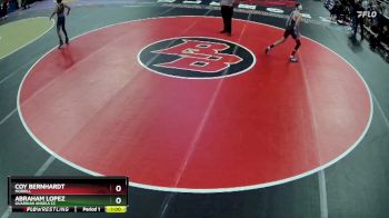 Cons. Round 1 - Abraham Lopez, Guardian Angels CC vs Coy Bernhardt, Morrill