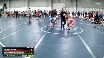 85 lbs Cons. Round 1 - Leland Reams, Whitmer vs Weston Mehlenbacher, Wayland