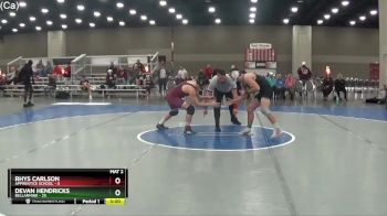 174 lbs Round 3 (4 Team) - Devan Hendricks, Bellarmine vs Rhys Carlson, Apprentice School