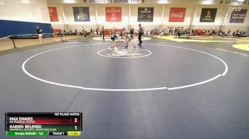 100 EXT 1st Place Match - Kaiden Belinski, Immortals Athletic Wrestling Club vs Max Dinges, M2 Training Center