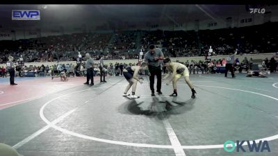 120 lbs Round Of 16 - Ryan Smith, Anadarko vs Cohen Whiteley, Broken Arrow Wrestling Club