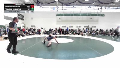 144 lbs Consi Of 8 #1 - Jake Henderson, Woodstock Academy vs Taytum Johnston, Guilford