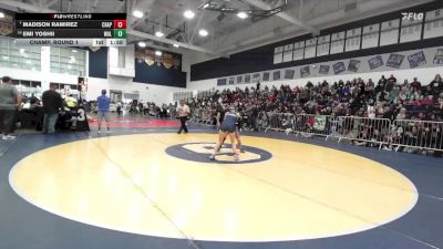110 lbs Champ. Round 1 - Madison Ramirez, Chaparral vs Emi Yoshii, Walnut