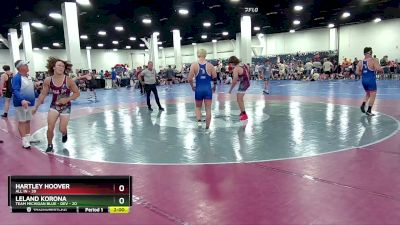 190 lbs Round 5 (16 Team) - Hartley Hoover, All In vs Leland Korona, Team Michigan Blue - DEV