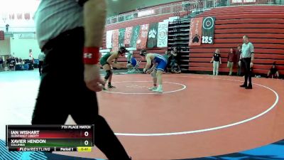 150 lbs 7th Place Match - Ian Wishart, Olentangy Liberty vs Xavier Hendon, Columbia