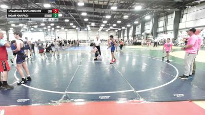 135 lbs Rr Rnd 3 - Jonathan Gochenouer, CTWHALE Beluga - MS vs Noah Khafagi, RedNose Wrestling School - MS