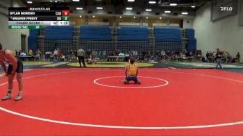 149 lbs Champ. Round 1 - Dylan Moreno, CSU Bakersfield vs Braden Priest, California Baptist