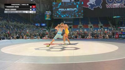 150 lbs Champ. Rd Of 32 - Thunder Page, KS vs Noah Cerino, NC