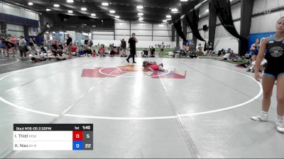 43 kg Rr Rnd 5 - Isabella Thiel, MGW Monkey Business vs Kenlynn Nau, WOW