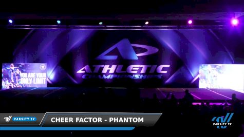 Cheer Factor - PHANTOM [2022 L1.1 Youth - PREP Day 1] 2022 Athletic Providence Grand National DI/DII