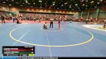 120 lbs Cons. Round 1 - Austin Fosmark, Culver HS vs Carson Melendy, Churchill County