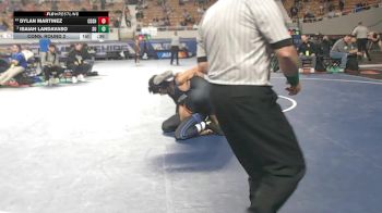 140-D1 Cons. Round 2 - Isaiah Landavaso, Sunnyside High School vs Dylan Martinez, Corona Del Sol High School