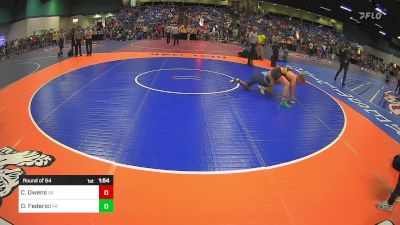 175 lbs Round Of 64 - Cameron Owens, VA vs Dom Federici, PA