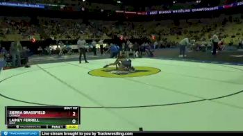 141 lbs Cons. Round 1 - Sierra Brassfield, Lathrop vs Lainey Ferrell, Holt