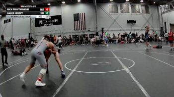 175 lbs Round 2 (4 Team) - Nick Piontkowski, Team Shutt Garnett Trained vs Kaleb Kinzey, TDWC Maniacs