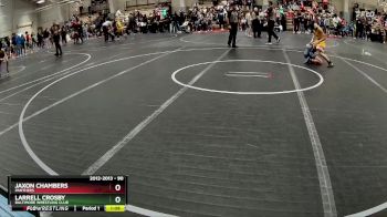 90 lbs Cons. Semi - Larrell Crosby, Baltimore Wrestling Club vs Jaxon Chambers, Panthers