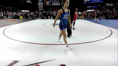 112 lbs Cons 8 #1 - Ramona Reinitz, WA vs Lucia Ranieri, NJ