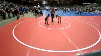 55 lbs Consolation - Elise Hollis, Ponca City Kids Wrestling vs Wynter Jones, StandFast Wrestling