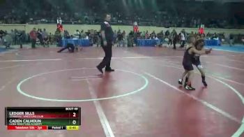 49 lbs Cons. Round 2 - Ledger Sills, Standfast Wrestling Club vs Caden Calhoun, Lions Wrestling Academy