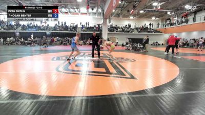 150 lbs Champ. Round 2 - Evan Gatlin, Ray-Pec Wrestling Club vs Hogan Benter, Purler
