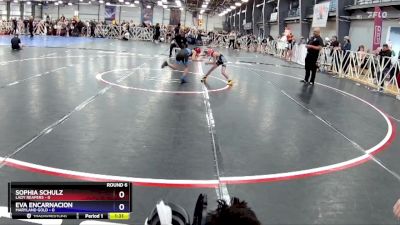 50 lbs Rd# 6- 3:15pm Friday - Sophia Schulz, Lady Reapers vs Eva Encarnacion, Maryland Gold