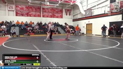 235 A Semifinal - Emma Cook, Colfax-Mingo vs Zenlynn Lee, Mount Pleasant