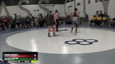 159 lbs Round 4 - Lucas Lefevre, Team Atomic vs James Hedrick, Junior Terps Xtreme