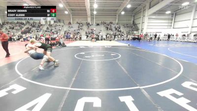 220 lbs Consi Of 8 #2 - Brady Dennis, MA vs Cody Alessi, NY