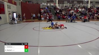 138 lbs Semifinal - Jack DeSena, Lake Highland Prep vs Draven McCall, Jesuit High School - Tampa