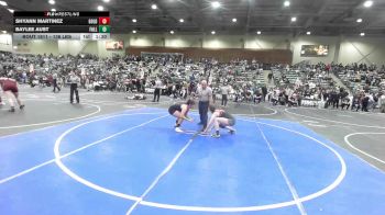 136 lbs Rr Rnd 1 - Shyann Martinez, Gold Rush Wrestling vs Baylee Aust, Fallon Outlaws WC