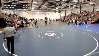 141 lbs Cons. Round 4 - Logan Harel, Wisconsin-Oshkosh vs Branson Weaver, Wabash