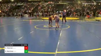 100 lbs Consolation - Caleb Hesman, Blue Hill vs Duke Martinez, Elevated Wrestling