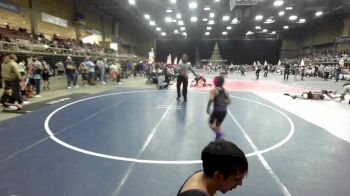 74 lbs Rr Rnd 2 - LaRayah Romero, Unattached vs Ariella Romero, Duran Elite