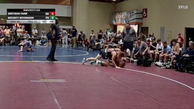 170 lbs Round 1 (6 Team) - Greyson Farr, Elevate WC vs Beckett Bovenizer, Panhandle Punishers