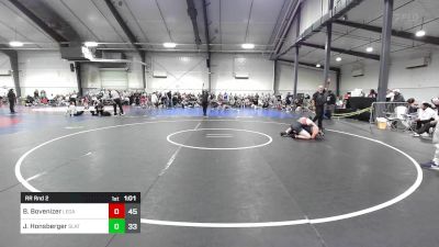 160 lbs Rr Rnd 2 - Beckett Bovenizer, Legacy Wrestling vs Joline Honsberger, Slate Wrestling Academy