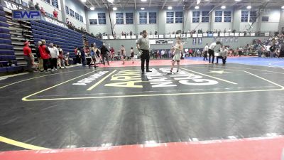 100 lbs Quarterfinal - Remington Perry, Springdale Youth Wrestling Club vs Wyatt Cox, Oklahoma