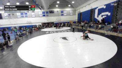 138 lbs Champ. Round 3 - Paul Valdes, Redondo Union High School vs Noor Al Saedi, Valhalla