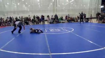 40 lbs Round 1 - Ryker * Polk, Great Bridge Wrestling Club vs Jacob * Nelson, Rangers Wrestling Club