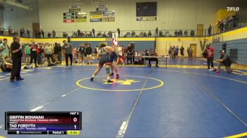 175 lbs Semifinal - Griffin Bohanan, Manhattan Regional Training Center (MRTC) vs Tad Forsyth, Kansas City Training Center