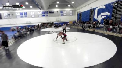 144 lbs Champ. Round 1 - Raul Ronquillo, Downey High School vs Julian Espinoza, Fourth Chamber