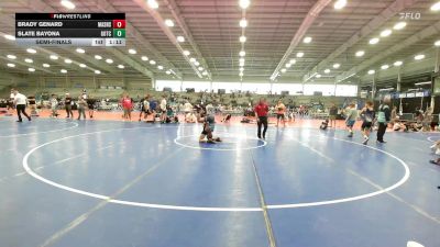 95 lbs Semifinal - Brady Genard, Mat Assassins Red vs Slate Bayona, Team Gotcha National