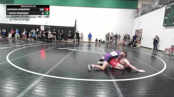 150 lbs Champ. Round 1 - Gavin Pedersen, GI Grapplers vs Jackson Atherton, Team Central Wrestling Club