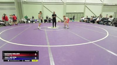 157 lbs Semis & 3rd Wb (16 Team) - NATHAN NIELSEN, Georgia vs Taye Wilson, Kansas Blue