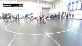 165 lbs Champ. Round 2 - Ryker Olson, Spanish Fork vs Wyatt Hanks, Manti