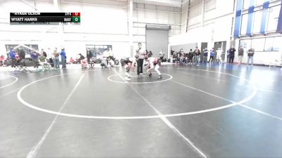 165 lbs Champ. Round 2 - Ryker Olson, Spanish Fork vs Wyatt Hanks, Manti